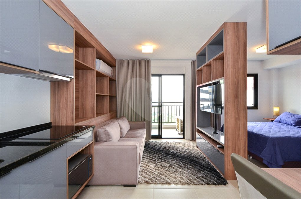 Apartamento à venda com 1 quarto em Mirandópolis, São Paulo, SP