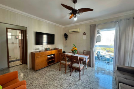 Apartamento com 2 dormitórios à venda, 83 m² por R$ 1.260.000,00 - Aparecida - Santos/SP
