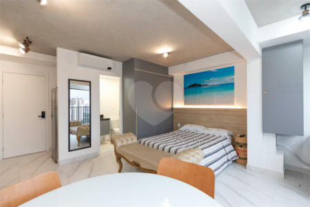 Apartamento à venda ou para alugar com 1 quarto em Vila Pompéia, São Paulo, SP