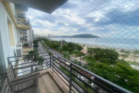 Apartamento com 2 dormitórios à venda, 123 m² por R$ 1.280.000,00 - Boqueirão - Santos/SP