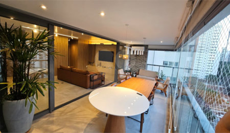 Apartamento à venda ou para alugar com 3 suítes em Brooklin Paulista, São Paulo, SP