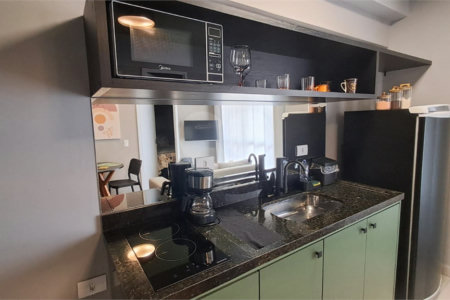 Apartamento à venda ou para alugar com 1 suíte em Vila Paulicéia, São Paulo, SP
