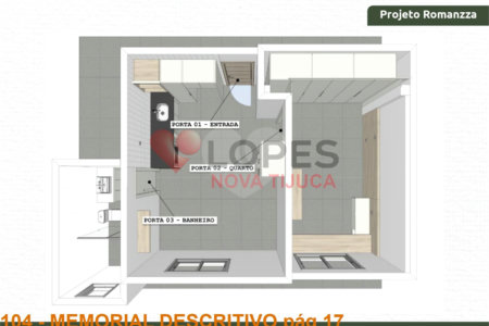 Apartamento à venda com 1 quarto em Copacabana, Rio de Janeiro, RJ