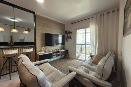 Apartamento com 2 dormitórios à venda, 89 m² por R$ 770.000,00 - Vila Guilhermina - Praia Grande/SP