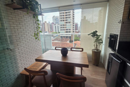 Apartamento com 2 dormitórios à venda, 95 m² por R$ 1.320.000,00 - Pompéia - Santos/SP