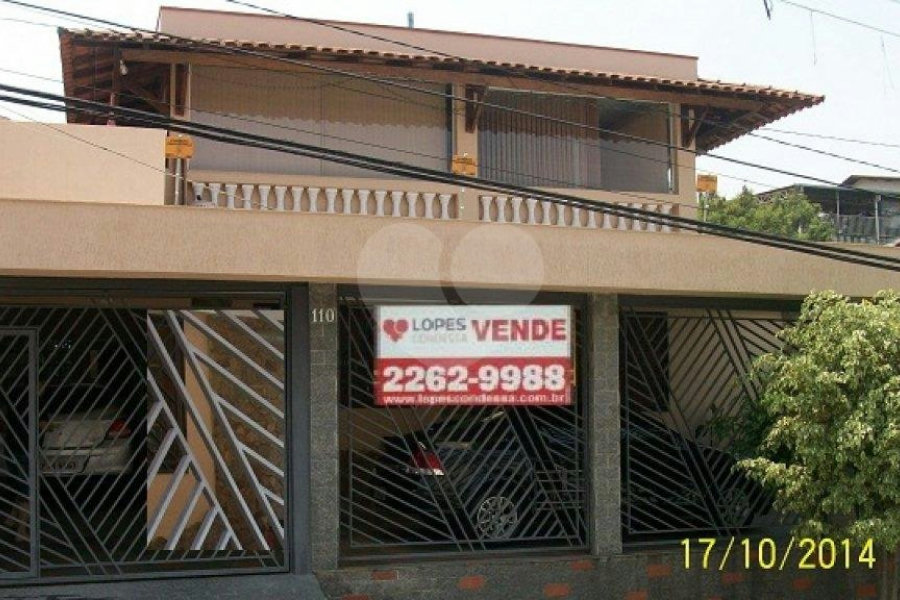 Sobrado à venda com 4 quartos em Limão, São Paulo, SP