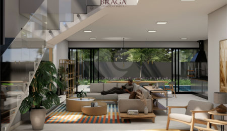 Casa à venda com 4 suítes no condomínio Reserva São Nicolau, Atibaia - SP