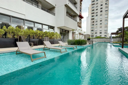 Studio moderno de 35 m² próximo à PUC-SP | Perdizes