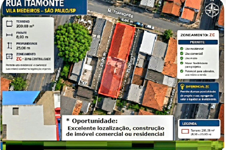 Casa à venda com 1 quarto em Vila Maria, São Paulo, SP