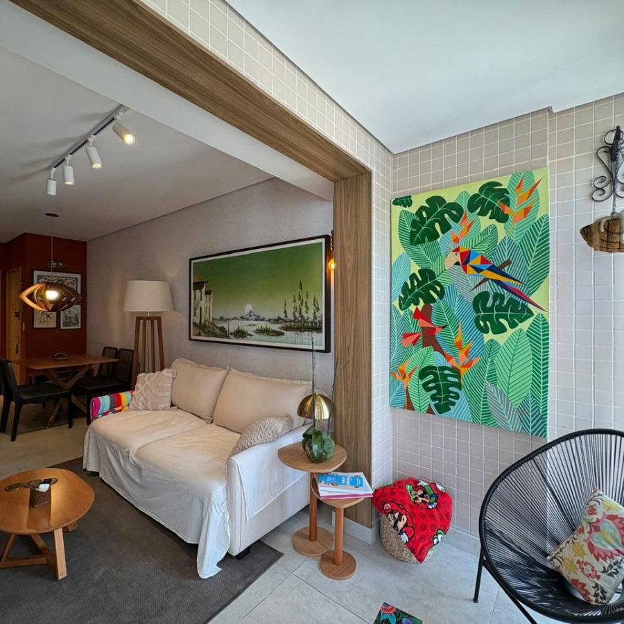 Apartamento com 2 dormitórios à venda, 66 m² por R$ 800.000,00 - Campo Grande - Santos/SP