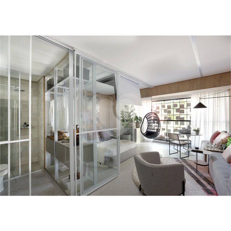 Apartamento à venda com 1 quarto em Indianópolis, São Paulo, SP