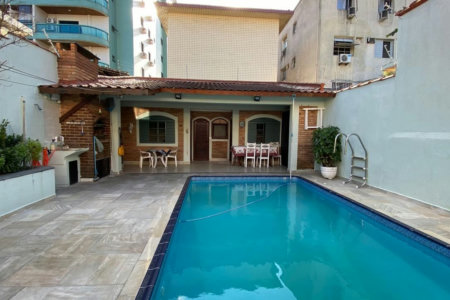 Casa com 4 dormitórios à venda, 380 m² por R$ 2.400.000,00 - Embaré - Santos/SP