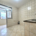 Apartamento próximo da praia com 1 dormitório, 2 banheiros à venda, 55 m² por R$ 420.000 - Pompéia - Santos/SP