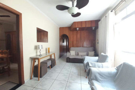 Belíssimo Apartamento de Frente, 3 Quartos, com Garagem Fechada, à Venda no Marapé – Santos/SP