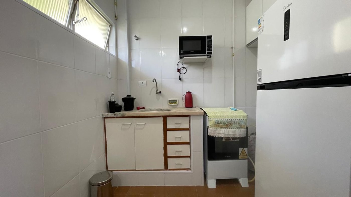 Kitnet com 1 dormitório à venda, 36 m² por R$ 215.000,00 - Centro - São Vicente/SP