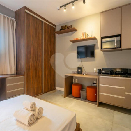 Studio à venda com 1 quarto em Indianópolis, São Paulo, SP