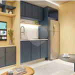 Apartamento à venda com 1 quarto em Indianópolis, São Paulo, SP