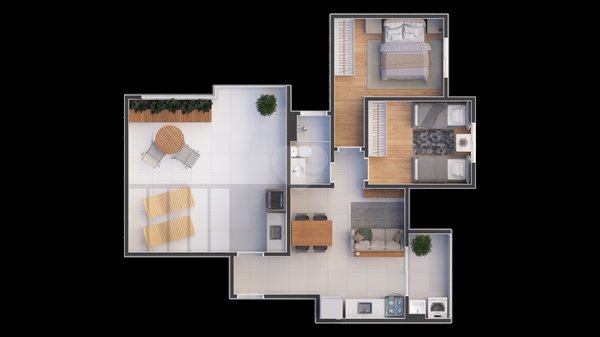 Apartamento 71m² 3