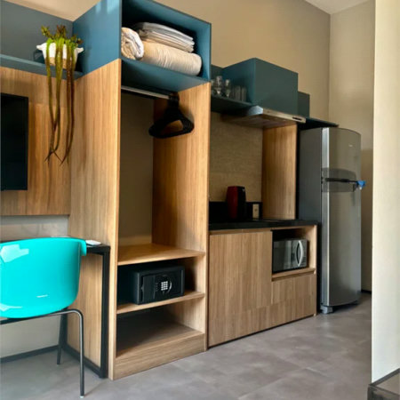 Studio à venda ou para alugar com 1 suíte em Jardim das Acácias, São Paulo, SP
