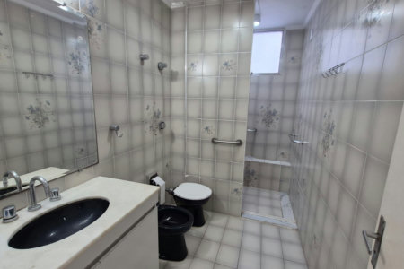 Apartamento com 2 dormitórios para alugar, 105 m² por R$ 5.500,00/mês - Embaré - Santos/SP