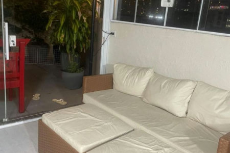 Apartamento Garden com 2 dormitórios à venda, 104 m² por R$ 1.050.000,00 - Gonzaga - Santos/SP