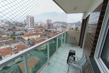 Apartamento Residencial à venda, Vila Matias, Santos - AP0656.