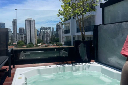Cobertura à venda com 1 suíte em Cidade Monções, São Paulo, SP
