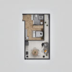 Studio com 1 dormitório à venda, 35 m² por R$ 472.080,00 - Astúrias - Guarujá/SP