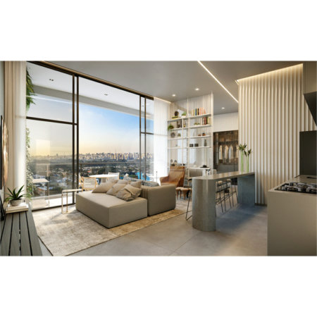 Apartamento à venda com 1 quarto em Indianópolis, São Paulo, SP