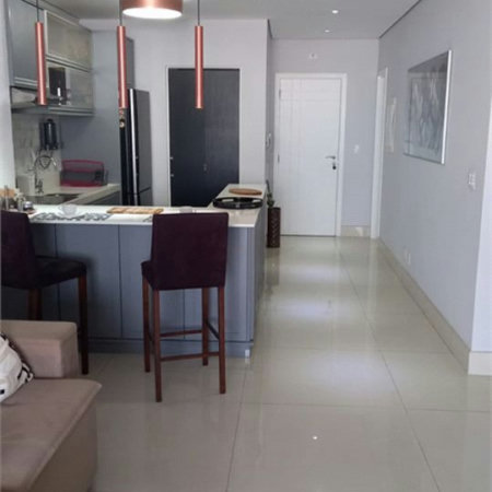Apartamento com 1 dormitório à venda, 95 m² por R$ 1.600.000,00 - Aparecida - Santos/SP