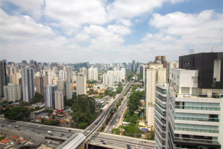 Cobertura amplo com 110m² mobilizada à venda no Campo Belo