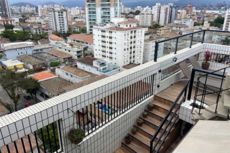 Apartamento Residencial à venda, Ponta da Praia, Santos - AP1478.