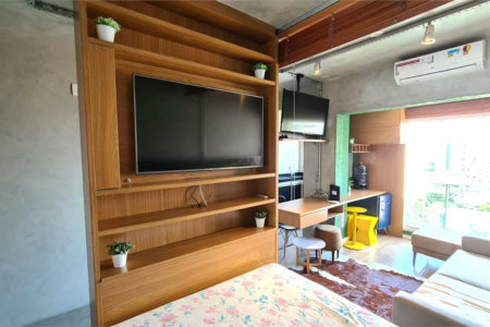 Apartamento à venda com 1 quarto em Cidade Monções, São Paulo, SP