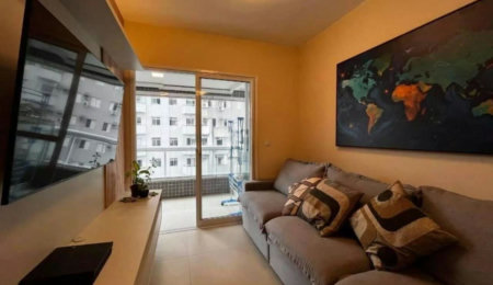 Apartamento com 1 dormitório à venda, 56 m² por R$ 1.115.000,00 - Boqueirão - Santos/SP