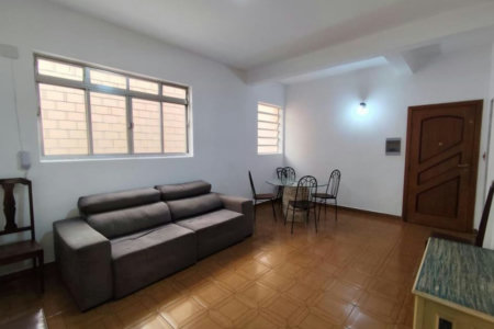 Apartamento com 3 dormitórios para alugar, 90 m² - Gonzaga - Santos/SP