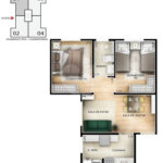 Apartamento para alugar com 2 quartos em Loteamento Dinorá Rosa, Sorocaba, SP