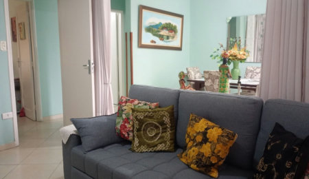Apartamento com 2 dormitórios à venda, 65 m² por R$ 430.000,00 - Aparecida - Santos/SP