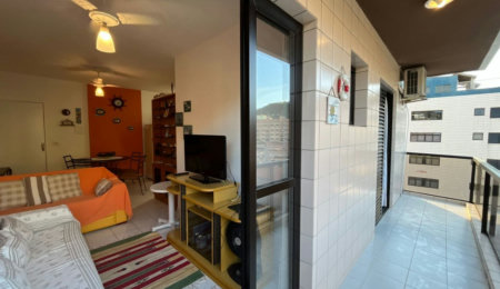 Apartamento com 1 dormitório à venda, 52 m² por R$ 290.000,00 - Jardim Três Marias - Guarujá/SP
