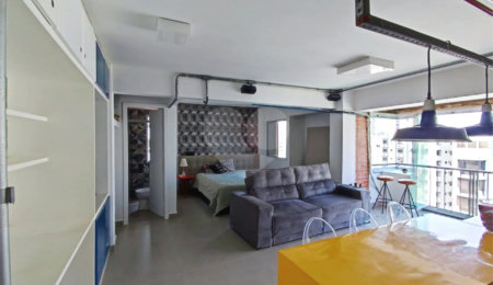 Apartamento à venda com 1 quarto em Indianópolis, São Paulo, SP