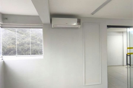 Sala Comercial para locação, Marapé, Santos - SA0016.