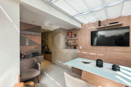 Apartamento Garden - Santa Cecília / Higienópolis - 1 Quartos - Venda / Compra - Quintal