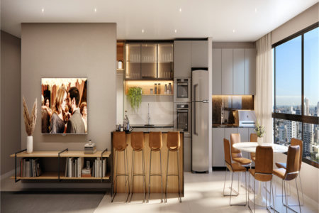 Apartamento à venda com 2 quartos, sendo 1 suíte, em Vila Independência, Sorocaba, SP