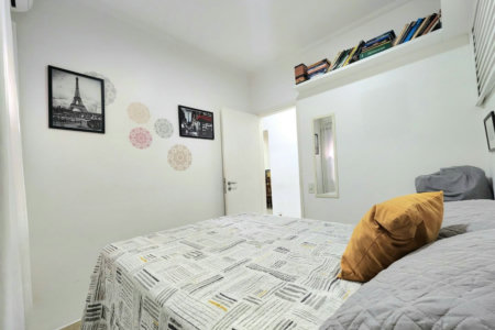 Apartamento com 3 dormitórios à venda, 99 m² por R$ 779.000 - Aparecida - Santos/SP