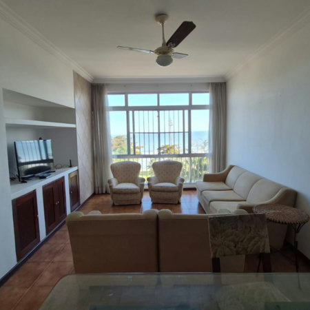 Apartamento com 2 dormitórios para alugar, 105 m² por R$ 5.500,00/mês - Embaré - Santos/SP