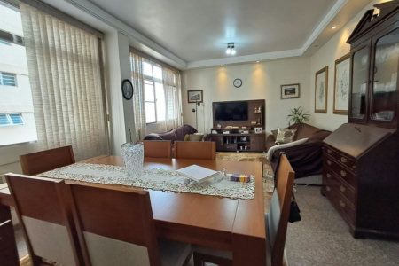 Apartamento com 3 dormitórios à venda, 138 m² por R$ 1.170.000,00 - José Menino - Santos/SP