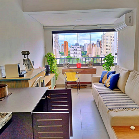 Apartamento à venda com 1 quarto em Indianópolis, São Paulo, SP
