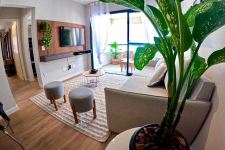 Apartamento com 2 dormitórios à venda, 78 m² por R$ 420.000,00 - Vila Júlia - Guarujá/SP