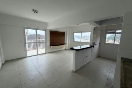 Cobertura com 2 dormitórios à venda, 98 m² por R$ 900.000,00 - José Menino - Santos/SP