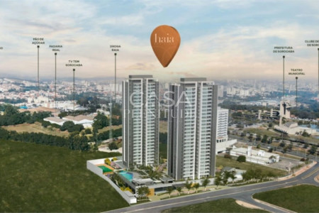 Apartamento à venda com 3 quartos, sendo 1 suíte, em Alto da Boa Vista, Sorocaba, SP