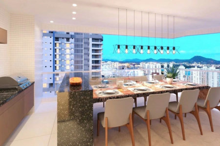 Apartamento à venda, 227 m² por R$ 6.000.000,00 - Ponta da Praia - Santos/SP